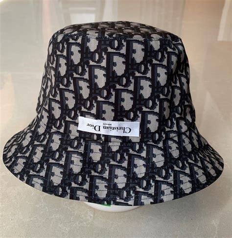 women dior reversible teddy-d small brim bucket hat|Dior Bucket Hat Reversible Teddy.